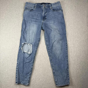 Lucky Brand Women's Size 8/29 Ankle High Rise Mom Jeans Style Drew Blue